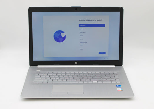 Refurbished HP 17-by4062cl i5-1135G7 2.40GHz 16GB 500GB SSD (Win. 11 Home)