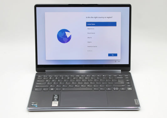Refurbished Lenovo Yoga 9 i7-1360P 2.61GHz 16GB 1TB SSD (Win. 11 Home)