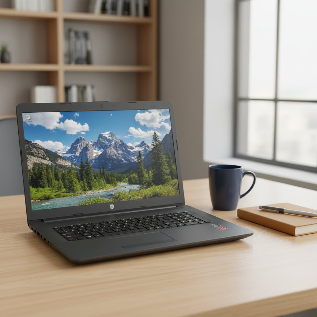 Refurbished HP 17-ca1031dx AMD Ryzen7-3700 2.30GHz 16GB 480GB SSD (Win. 11 Home)