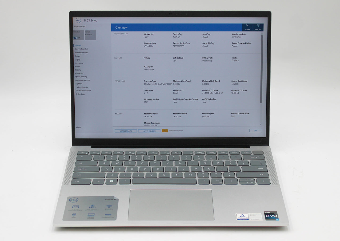 Refurbished Dell Inspiron 14 5430 i7-1360P 5.0GHz 16GB 500GB SSD (Win. 11 Home)