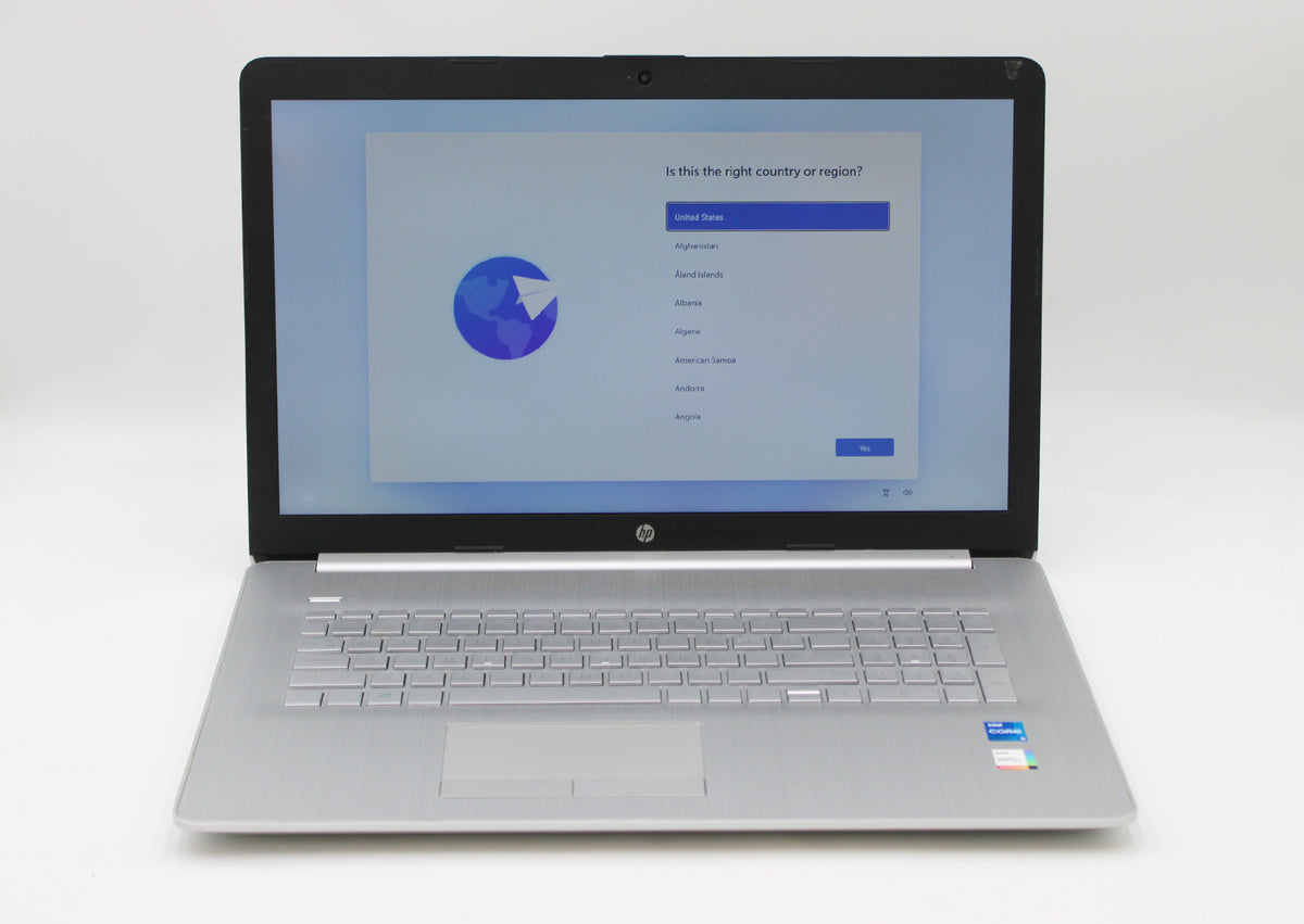 Refurbished HP 17-by4062cl i5-1135G7 2.40GHz 16GB 500GB SSD (Win. 11 Home)