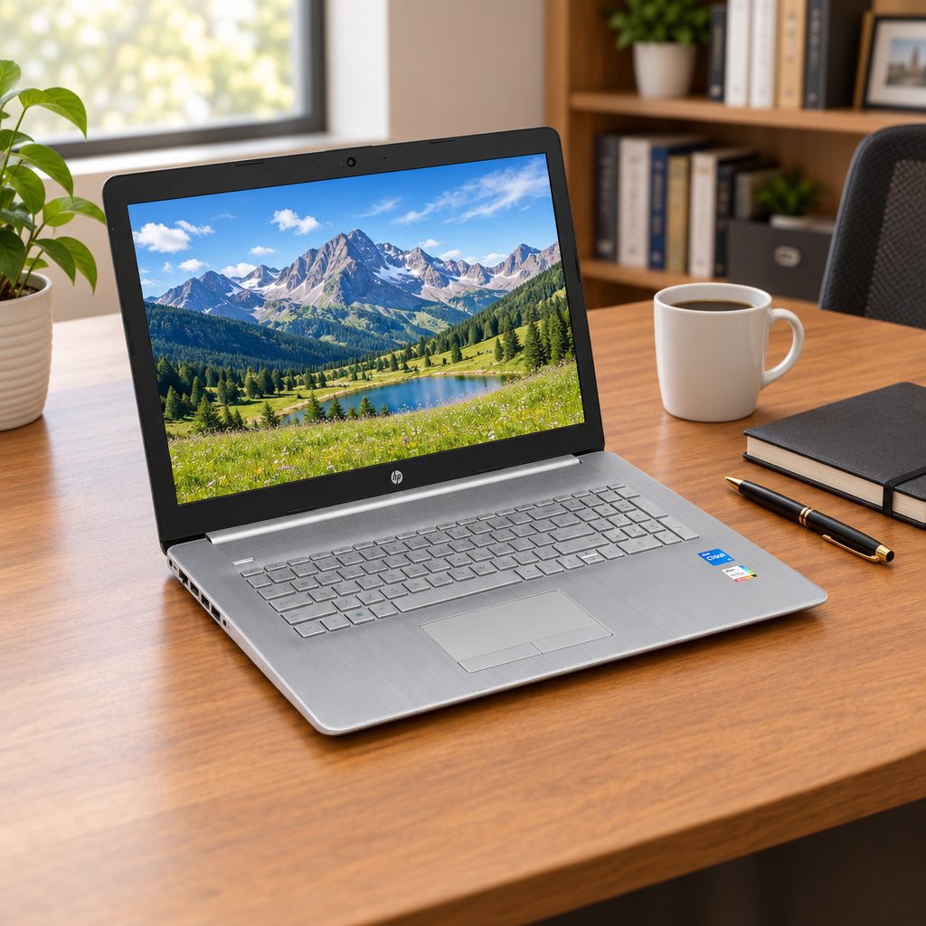 Refurbished HP 17-by4062cl i5-1135G7 2.40GHz 16GB 500GB SSD (Win. 11 Home)