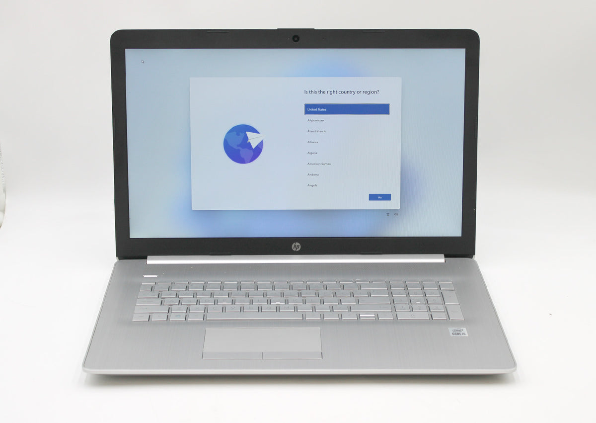 Refurbished HP Laptop 17-by2xxx i5-10210U 1.60GHz 16GB 500GB SSD (Win. 11 Home)