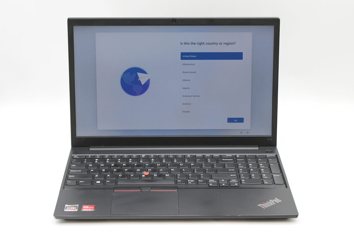 Refurbished Lenovo ThinkPad E15 Gen2 Ryzen 7-4700U 2.80GHz 16GB 500GB SSD (Win. 11 Home)