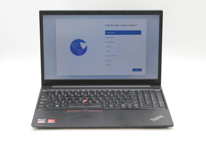 Refurbished Lenovo ThinkPad E15 Gen2 Ryzen 7-4700U 2.80GHz 16GB 500GB SSD (Win. 11 Home)