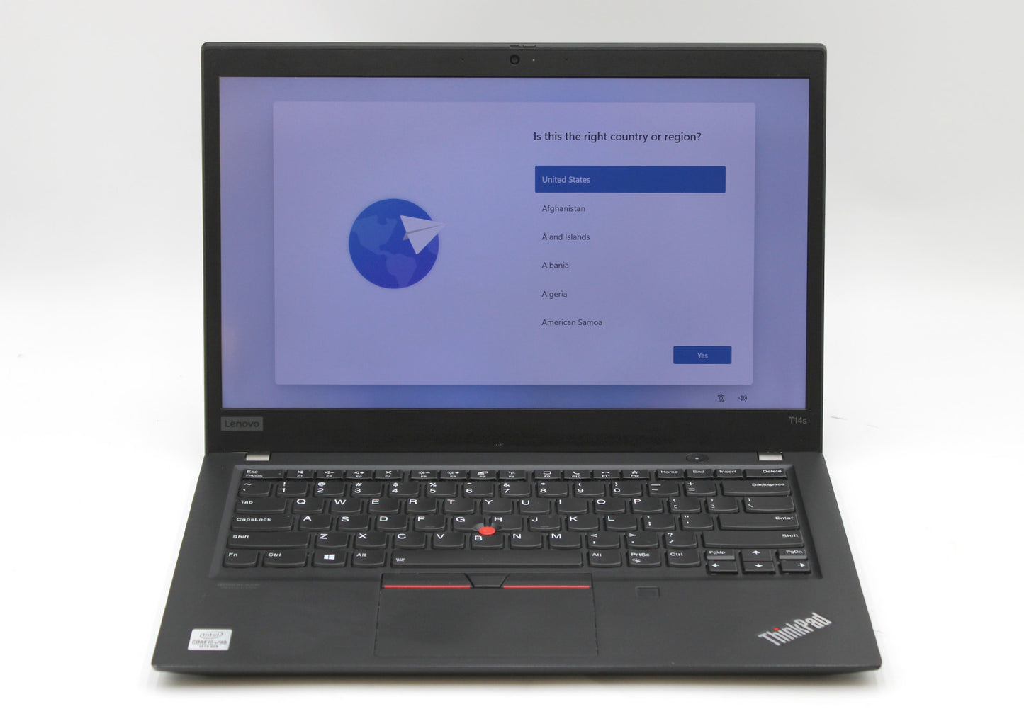 Refurbished Lenovo ThinkPad T14S Gen1 i5-10310U 1.70GHz 8GB 512GB SSD (Win. 11 Home)
